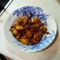 ayukot's cooksnap of when they made じゃがいもとタコの甘辛煮.