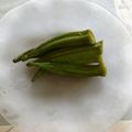 ボブナナ's cooksnap of when they made オクラのめんつゆ漬け.