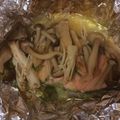 miLmal's cooksnap of when they made 塩麹de鮭ときのこのバタぽん ホイル焼き.