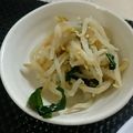 4double5's cooksnap of when they made 大量消費★レンジで簡単なもやしのナムル.