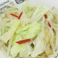 ♡Maya♡'s cooksnap of when they made キャベツともやしの甘酢漬け.
