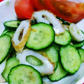 クックI7I5L1☆'s cooksnap of when they made キュウリとちくわの酢の物.