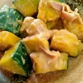 まぴおさん's cooksnap of when they made 簡単♪かぼちゃの味噌クリーム煮.