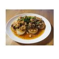 yurita0624's cooksnap of when they made ヘルシー大根ステーキ～きのこの和風ソース.