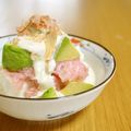 つちかな's cooksnap of when they made ✼豆腐＆アボカド＆マグロのスノーサラダ✼.