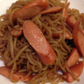 風波蜻蛉's cooksnap of when they made しらたきとピリ辛ソーセージの炒め煮♪.