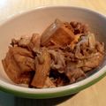 野菜ぎらい家族's cooksnap of when they made 豚小間と厚揚げの煮物.