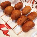 カナティー☆'s cooksnap of when they made チーズ入り　ミニアメリカンドッグ.