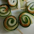 へちまもこ's cooksnap of when they made ♪お弁当に♪ちくわと胡瓜のクルクル巻き☆.