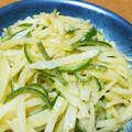 max4995's cooksnap of when they made じゃがいもとピーマンのにんにくマヨ炒め.