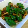ダルシス's cooksnap of when they made シシトウとクルミの野菜炒め♪簡単.