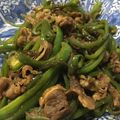 feelHAPPY?'s cooksnap of when they made 簡単！ピーマンだけ☆肉なし青椒肉絲.