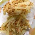 にゃんこりんご's cooksnap of when they made 新玉ねぎと桜海老のかき揚げ.