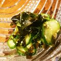 アイアンツリー's cooksnap of when they made 我が家のキュウリとワカメの酢の物.