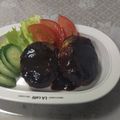 xanthus400's cooksnap of when they made ガスト風チーズinハンバーグ.