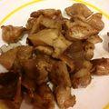 Kaon．'s cooksnap of when they made 砂肝と椎茸のニンニクバター焼き.