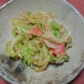 ひいちい's cooksnap of when they made ピリ辛♪白菜の豆板醤和え.