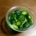 雨です's cooksnap of when they made 嬉しい箸休め♡きゅうりのからし漬け♡.