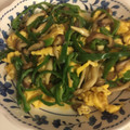 クックPW9C2T☆'s cooksnap of when they made しめじとピーマンの卵炒め.