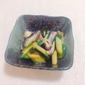 クック1263ME☆'s cooksnap of when they made ポン酢使って手抜き中華風ナスのおひたし.
