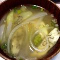 クックUXM7QJ☆'s cooksnap of when they made なすと玉ねぎの味噌汁.
