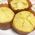 そら時間's cooksnap of when they made はちみつバナナマフィン。.