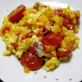 よちりん's cooksnap of when they made プチトマトのたまご炒め.