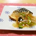 ももいろさくら's cooksnap of when they made 鯖の塩焼きに、えのきピーマン甘酢あん♪.