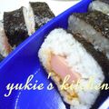 yukiはぴ's cooksnap of when they made 型を使ってスパムむすび.
