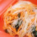 Sac’HiNa's cooksnap of when they made にんじんたっぷり！中華風春雨サラダ.