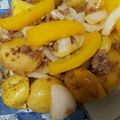 ねね115's cooksnap of when they made 甘辛っ。新じゃがミンチ。.