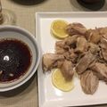クックHRXIWV☆'s cooksnap of when they made レンジde蒸し鶏のレモン香味ソース.