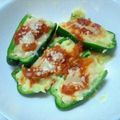 やっぺ841's cooksnap of when they made レンジde超簡単♡ピーマンの肉詰め♪.