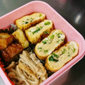 ma04tsu's cooksnap of when they made おねぎたっぷりのたまご焼き♪.