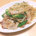 ステルトミチル's cooksnap of when they made もやしと豚肉の柚子胡椒炒め.