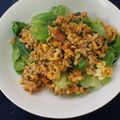 重次郎's cooksnap of when they made 発芽玄米のシャキぱらレタスサラダ炒飯.