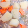 ＊みき☆★'s cooksnap of when they made 切昆布入りで旨みＵＰ❢肉じゃが風煮物.