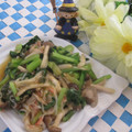 miyuki12's cooksnap of when they made ほうれん草としめじのオイマヨ！.
