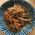 夕飯は６時です's cooksnap of when they made くるみとごまたっぷりのきんぴらごぼう.