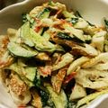 はるかーたん's cooksnap of when they made ちくわ•きゅうり•かにかまのサラダ.