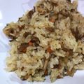 し〜〜ちゃん's cooksnap of when they made フライパンで簡単！カレーピラフ.