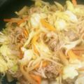 ☆リサママチャン☆'s cooksnap of when they made ご飯が進む！豚こまと野菜の味噌炒め.