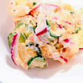 RoseAddict's cooksnap of when they made 簡単カフェ風♡ツナときゅうりのサラダ.