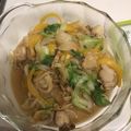 ゆうきっきとうきっき's cooksnap of when they made 帆立とズッキーニとレタスのバター醤油炒め.