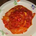 acco13's cooksnap of when they made 鶏のあったかトマトソース煮込み.