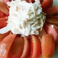 awanmama's cooksnap of when they made ＊可愛い つばめ風トマトのファルシー＊.