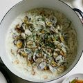 uic's cooksnap of when they made アサリのピラフ.