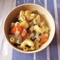 みちmama♪'s cooksnap of when they made 具沢山マカロニコーンスープ.