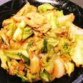 ☆さわこんぶ☆'s cooksnap of when they made キャベツ入り豚キムチ.