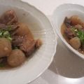 ゆめりの's cooksnap of when they made どて焼き（すじ肉の白味噌煮込み）.